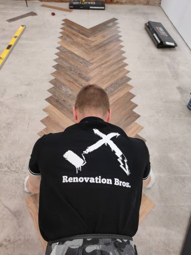 Arbeitsschritt Bodenlegen